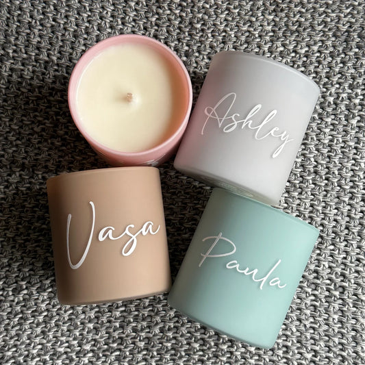 Candle Gifts Name Cards