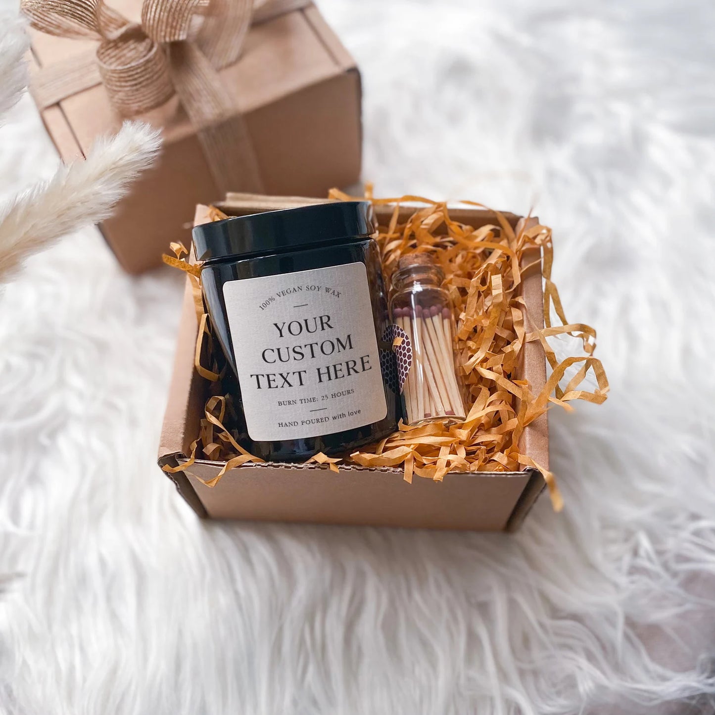 Candle Customised w Gift Box