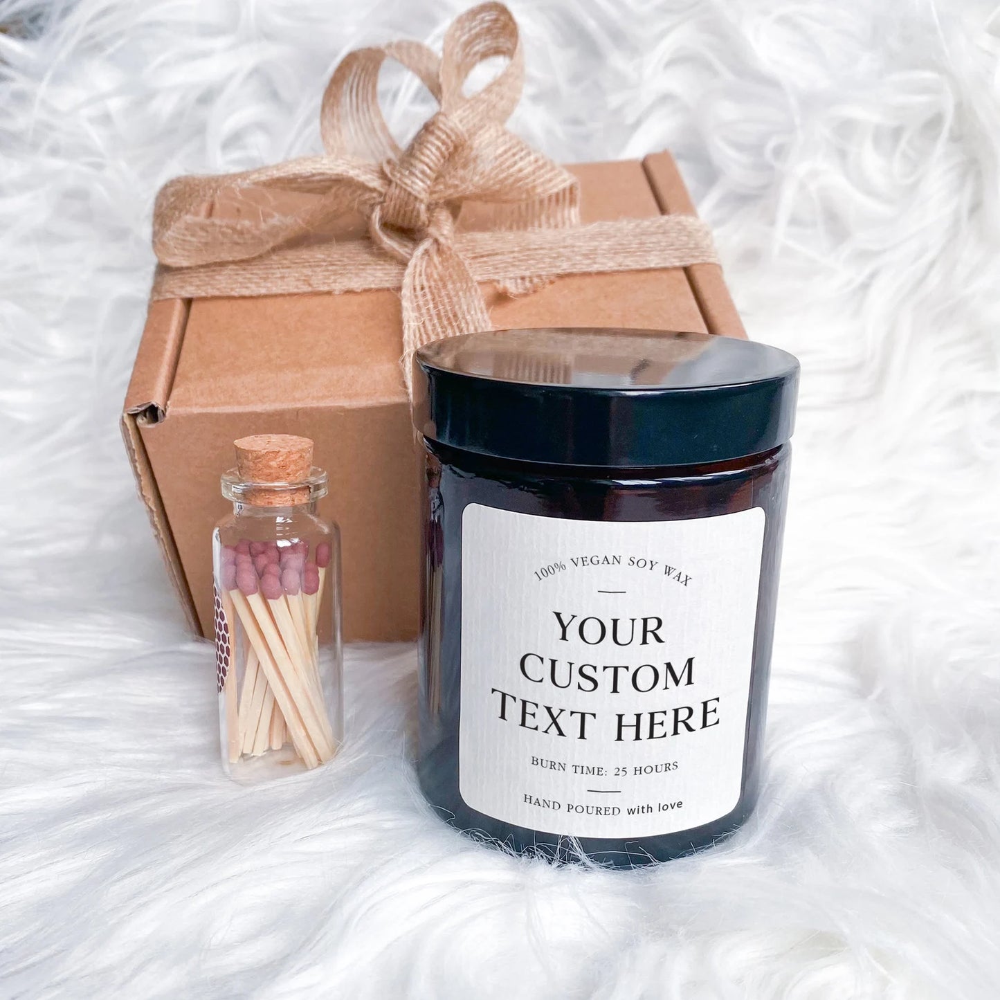 Candle Customised w Gift Box