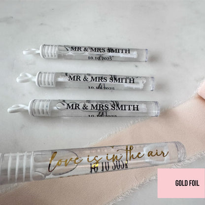 Bubble Love Heart Wands