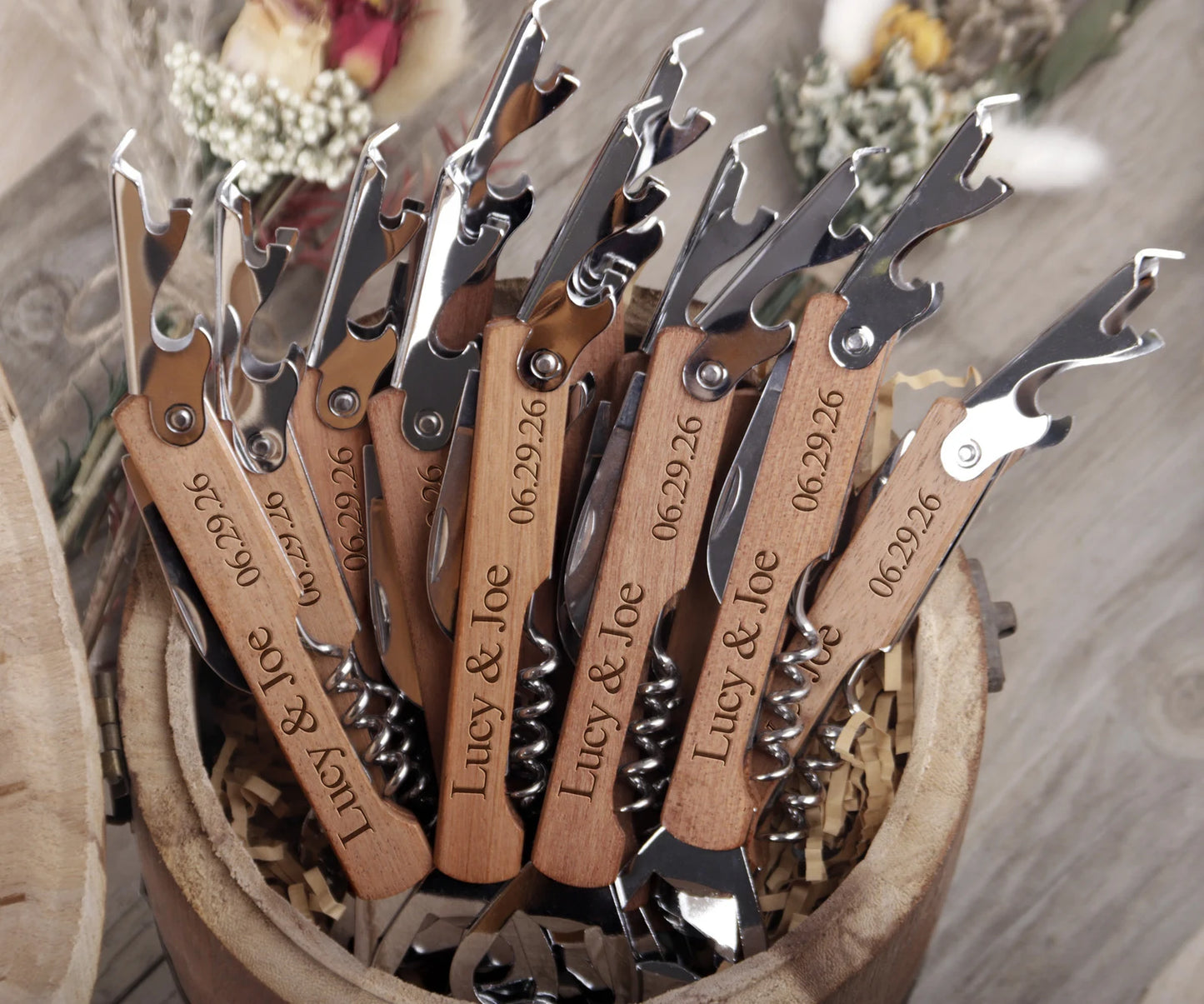 Guest Favours - Groomsmen Corkscrews