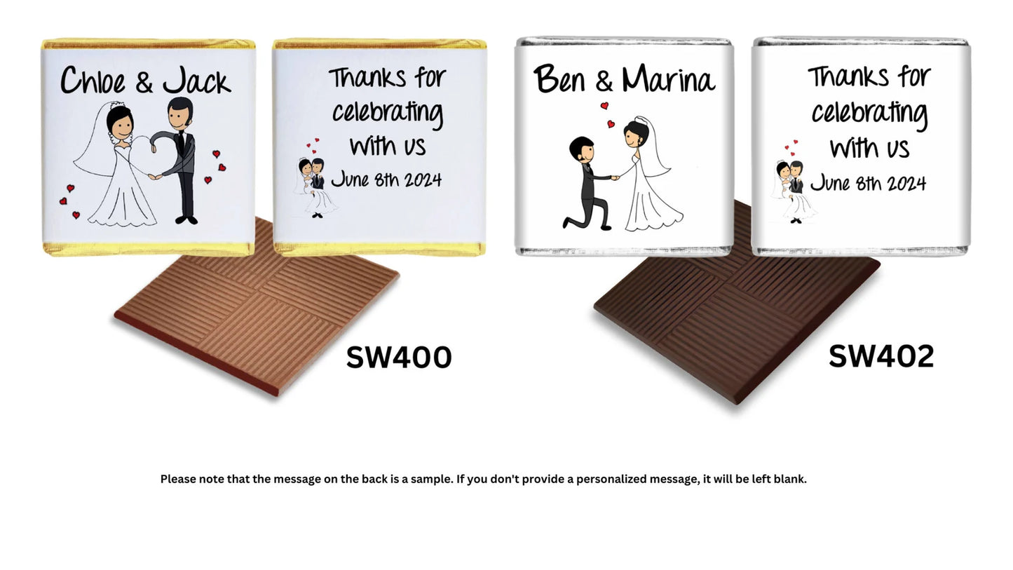 Guest Favours - Chocolate Picture 50pcs