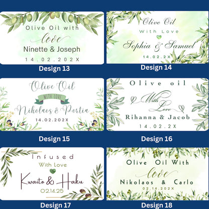 Guest Favours - Olive Oil Bottles