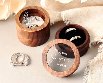Custom Wooden Ring Box