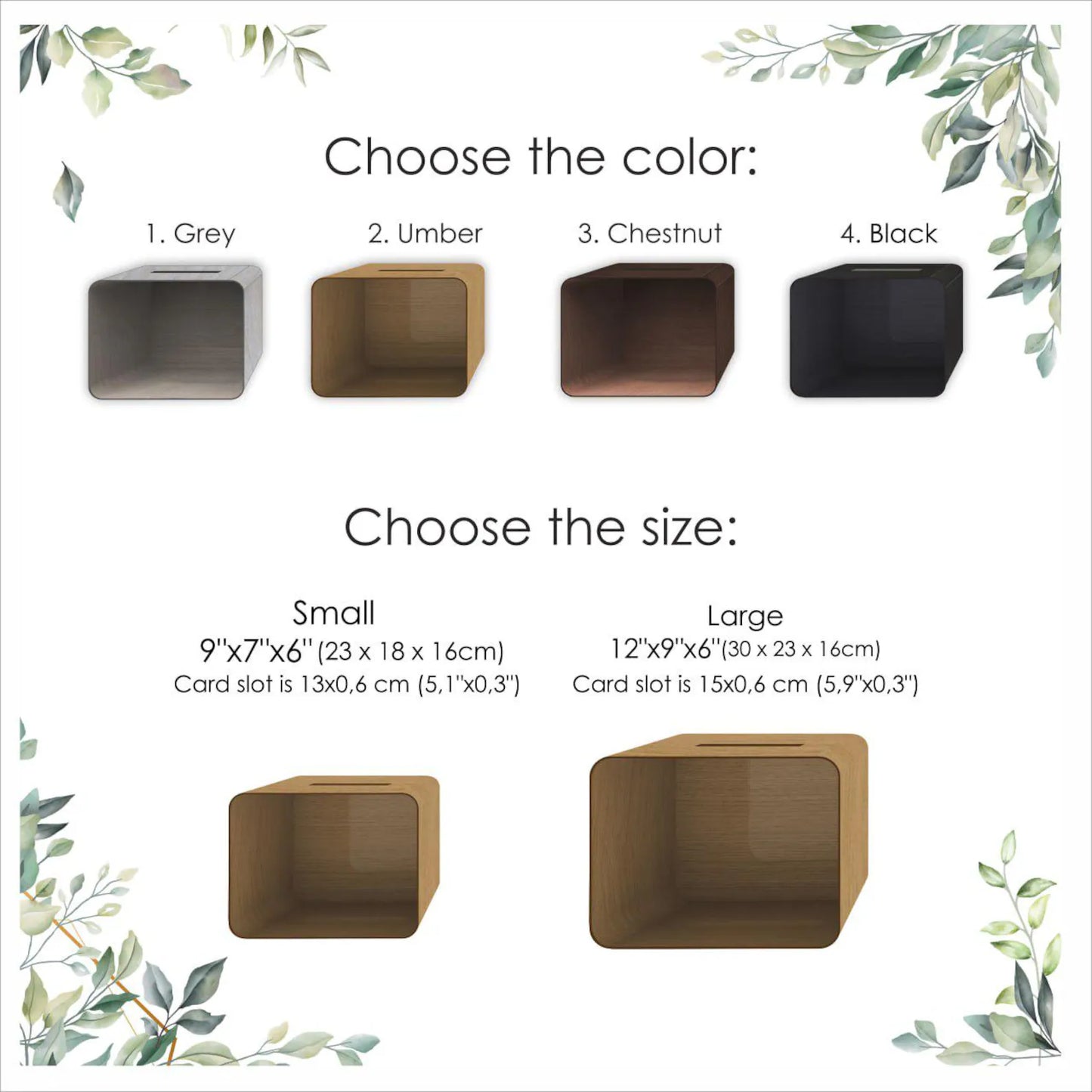 Wedding Card Box - Plywood