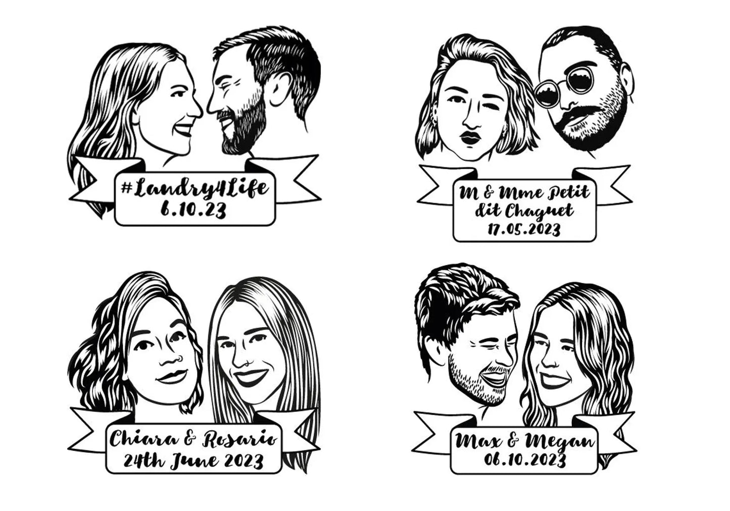 Guest Favours - Tattoo Couple
