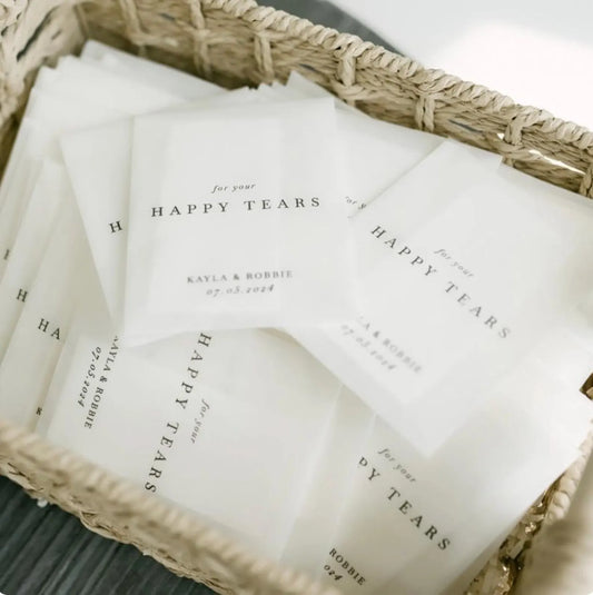 Tissue Packs - Personalised