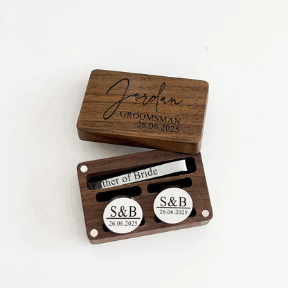 Cufflinks & Tie Clip Bundle