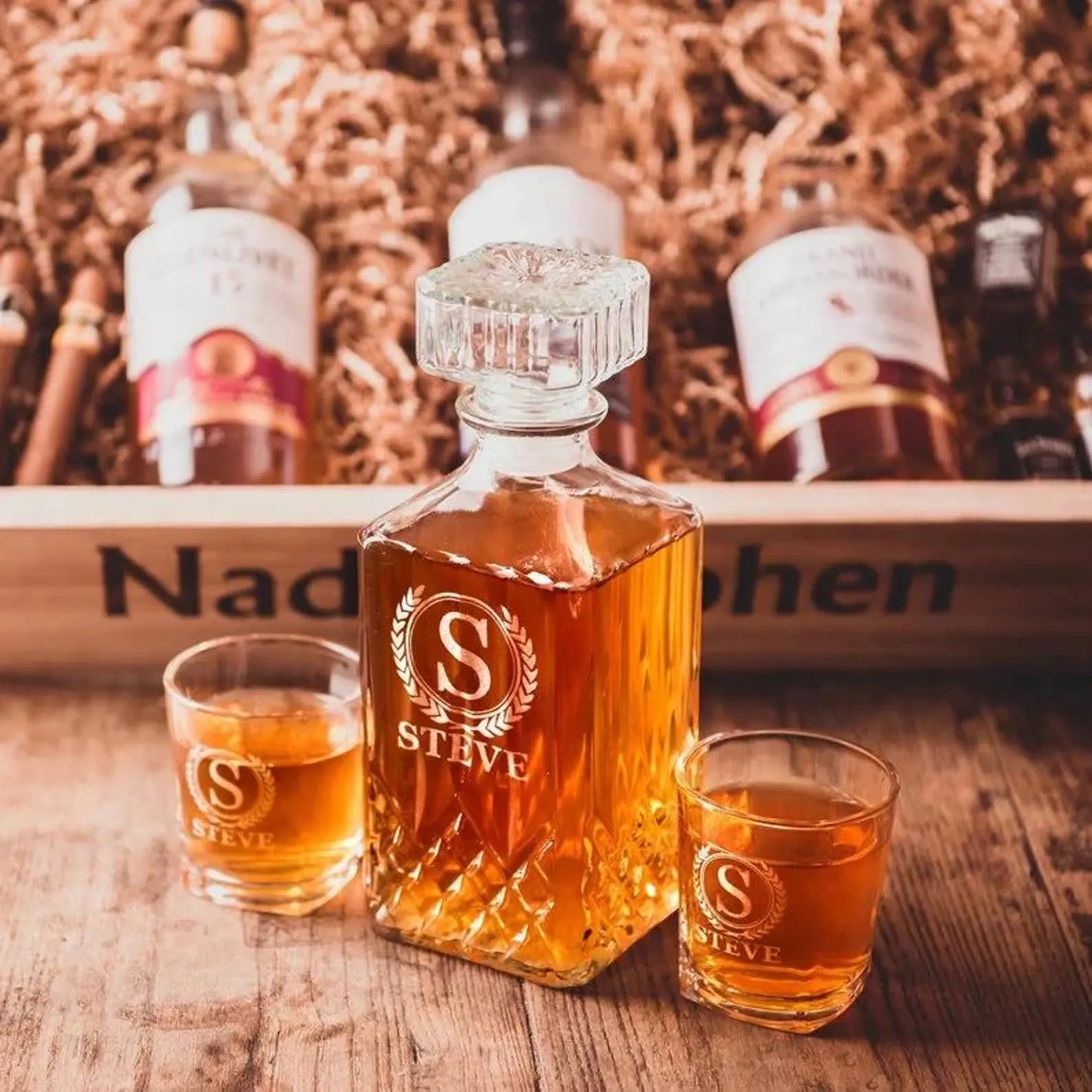 Whisky Decanter Gift Box