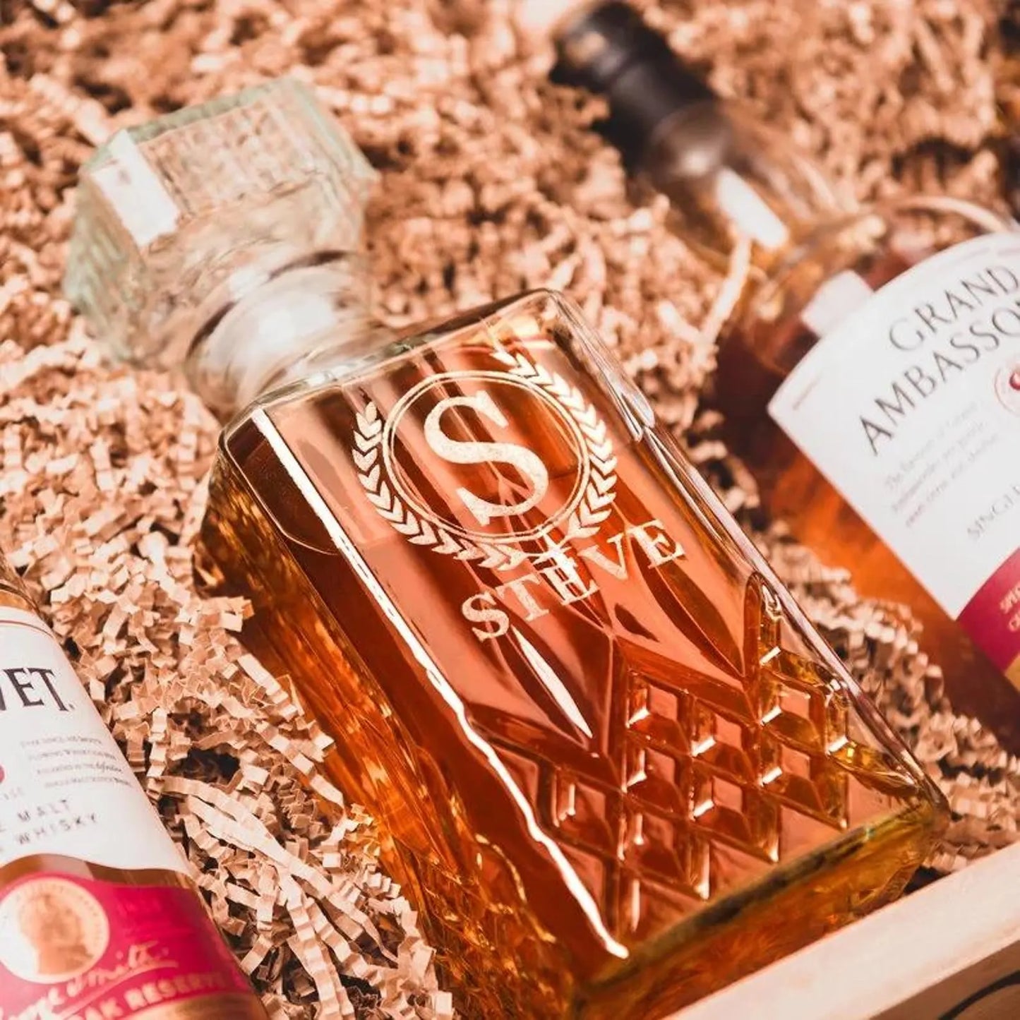 Whisky Decanter Gift Box