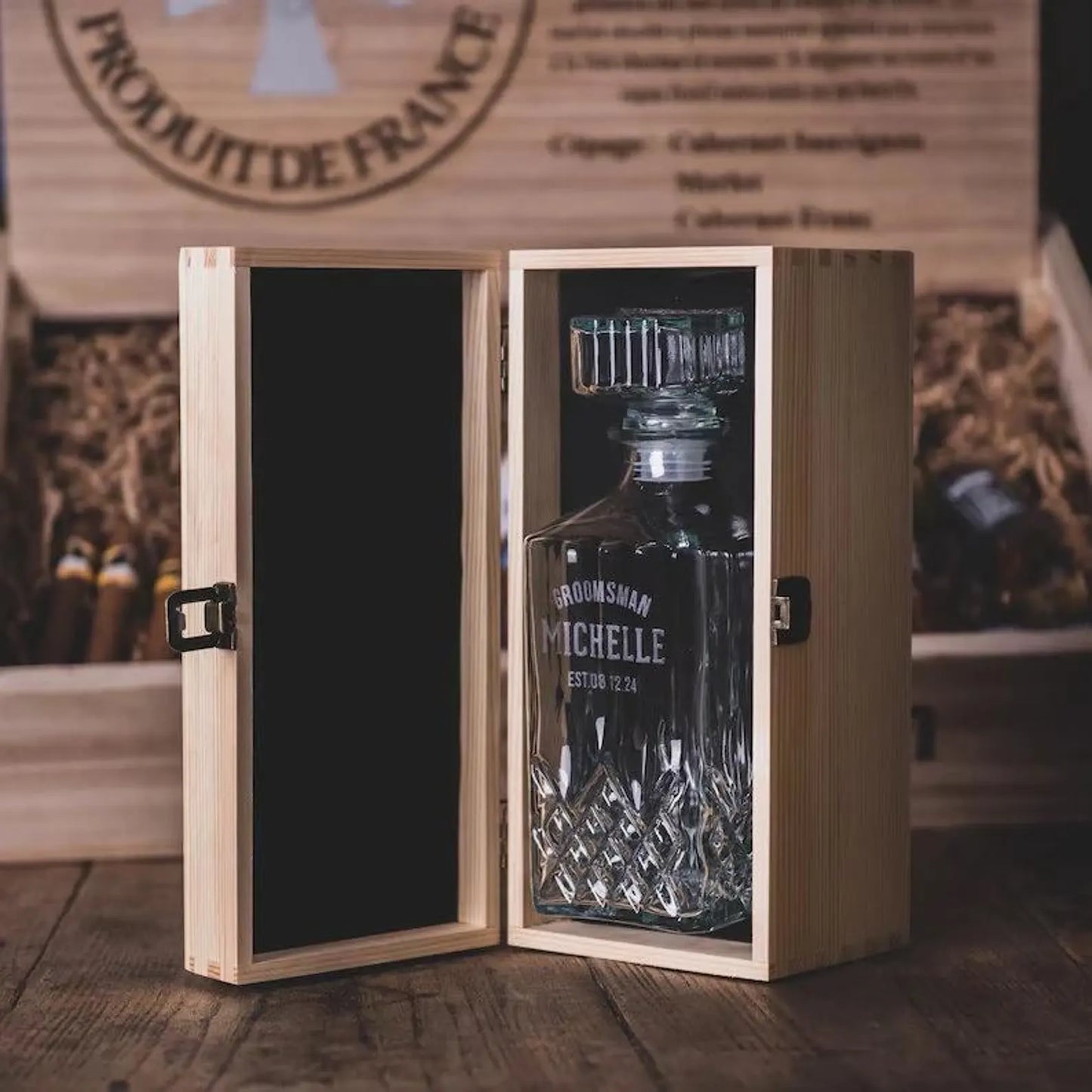 Whisky Decanter Gift Box