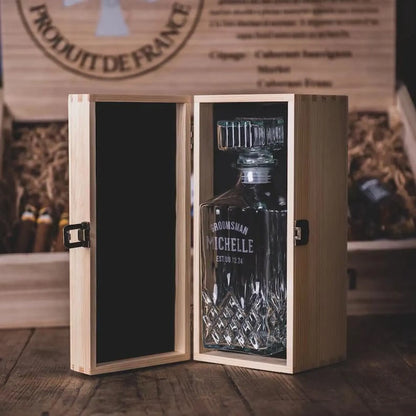 Whisky Decanter Gift Box