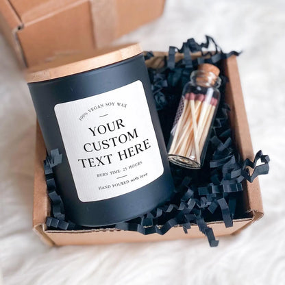 Candle Customised w Gift Box