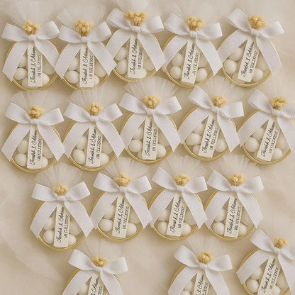 Guest Favours - Almond Tulle