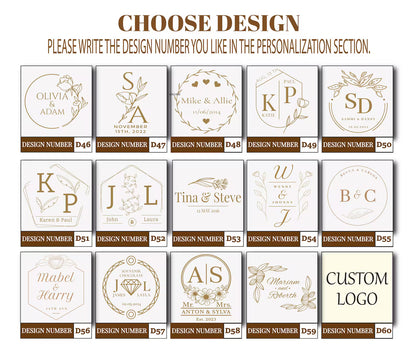 Guest Favours - Chocolates Personalised