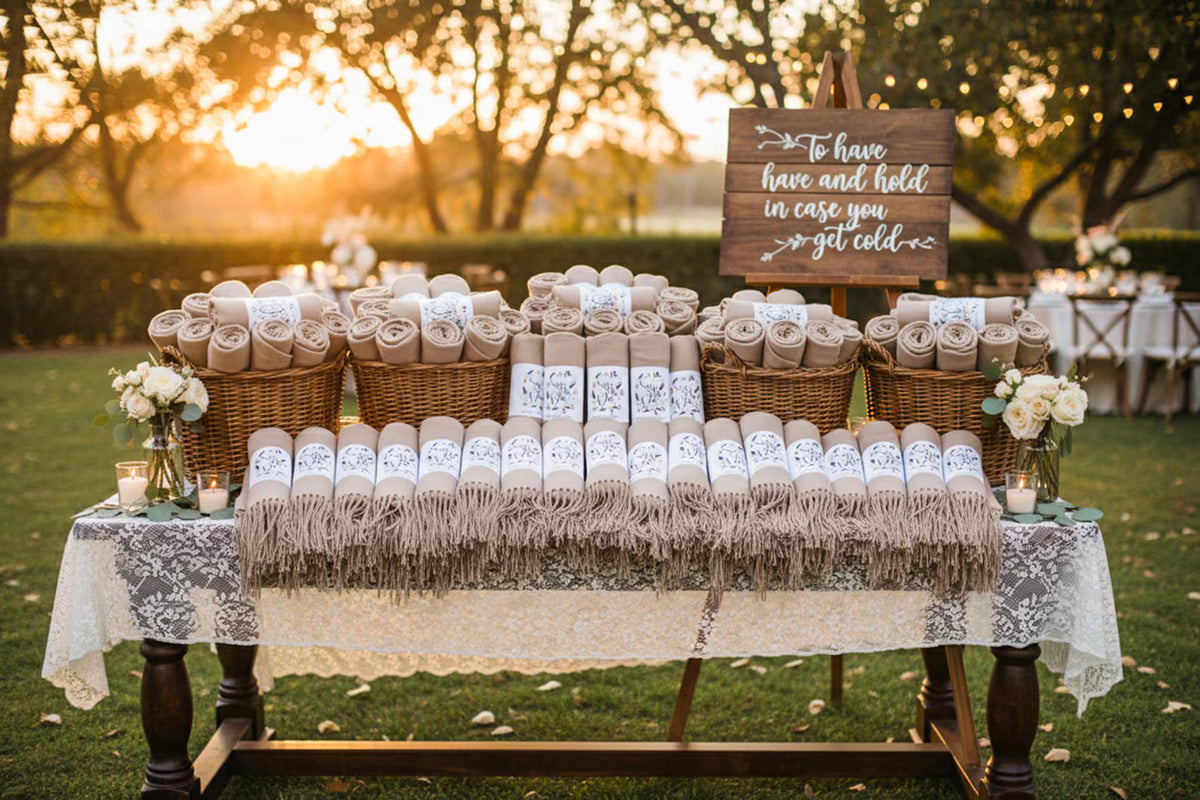Guest Shawl Wedding Favours — Australia