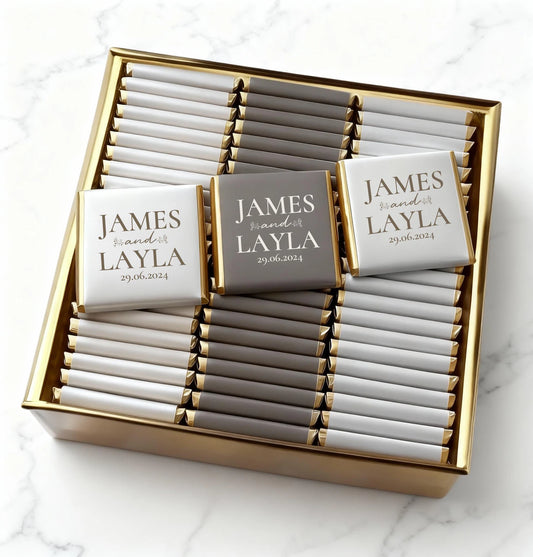 Guest Favours - Chocolates Personalised
