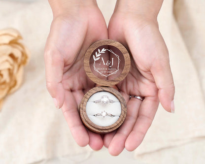 Custom Wooden Ring Box