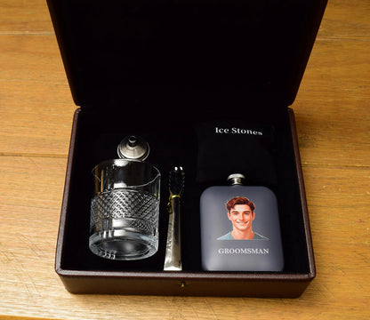 Groomsmen Leather Gift Box
