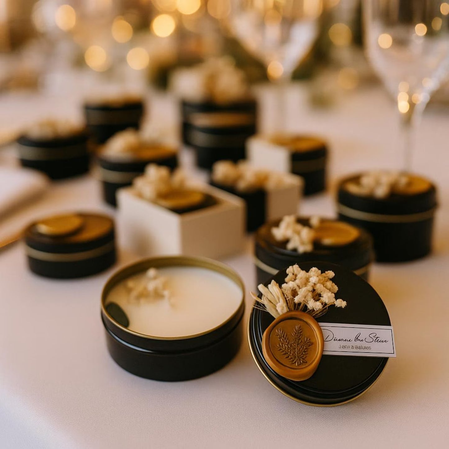 Guest Favours - Candle Tins