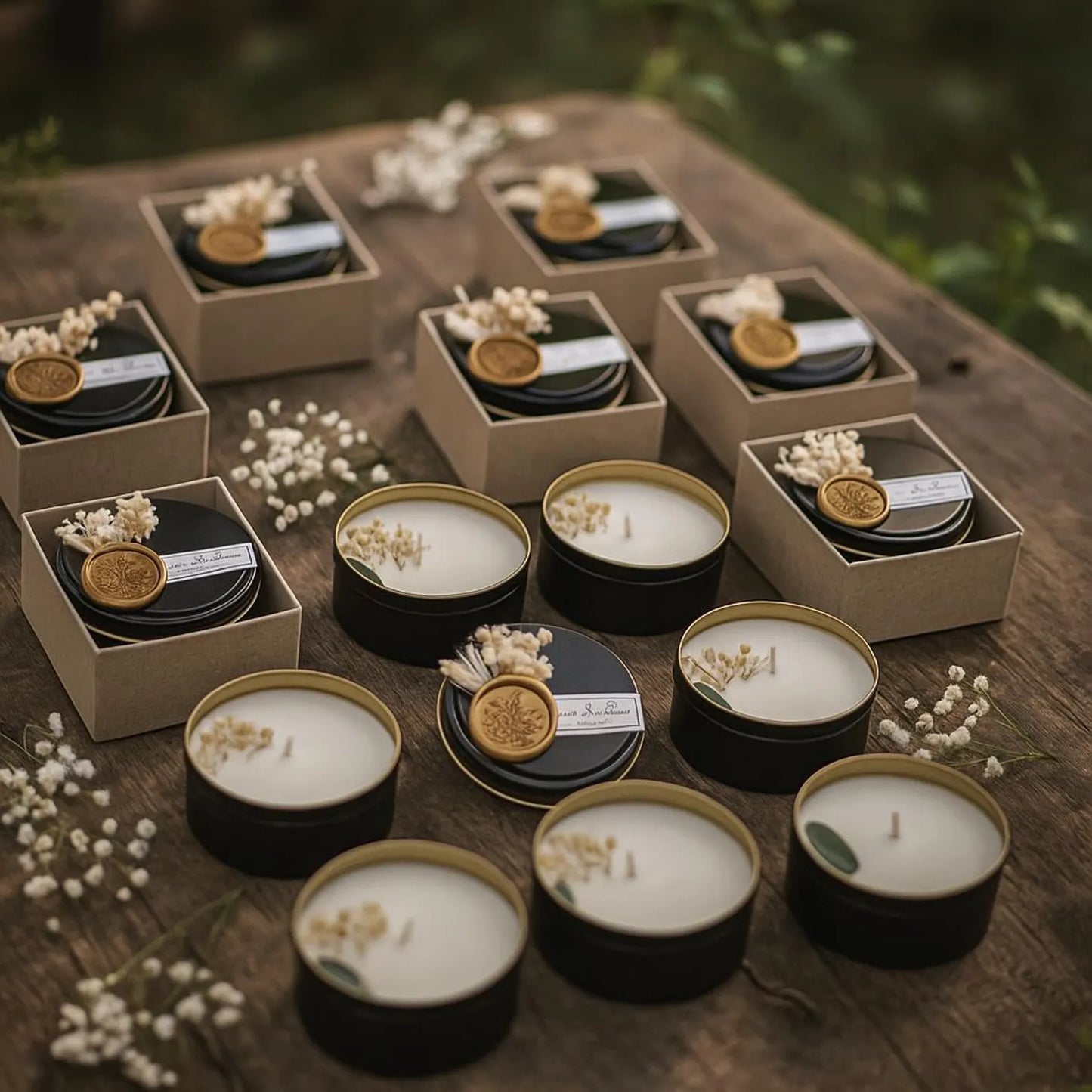 Guest Favours - Candle Tins