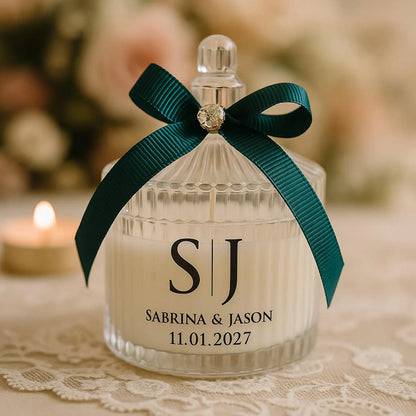 Guest Favours - Glass Look Candles