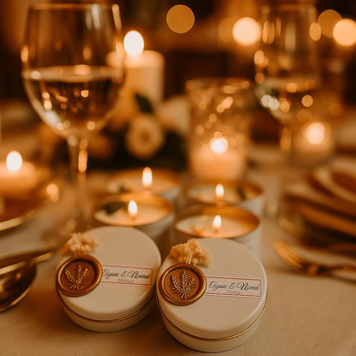 Guest Favours - Candle Tins