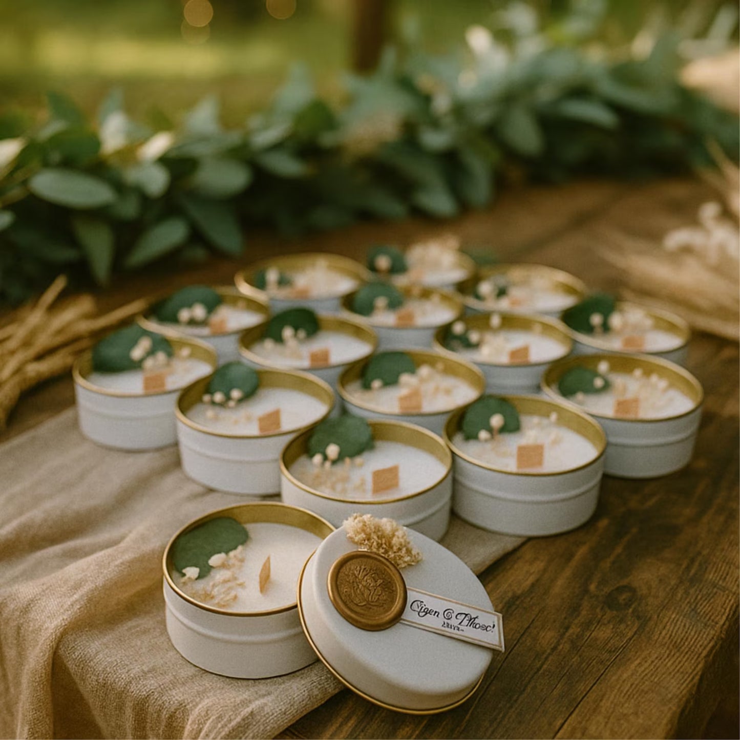 Guest Favours - Candle Tins