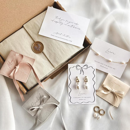 Bridesmaids Gifts - Jewellery Pouch