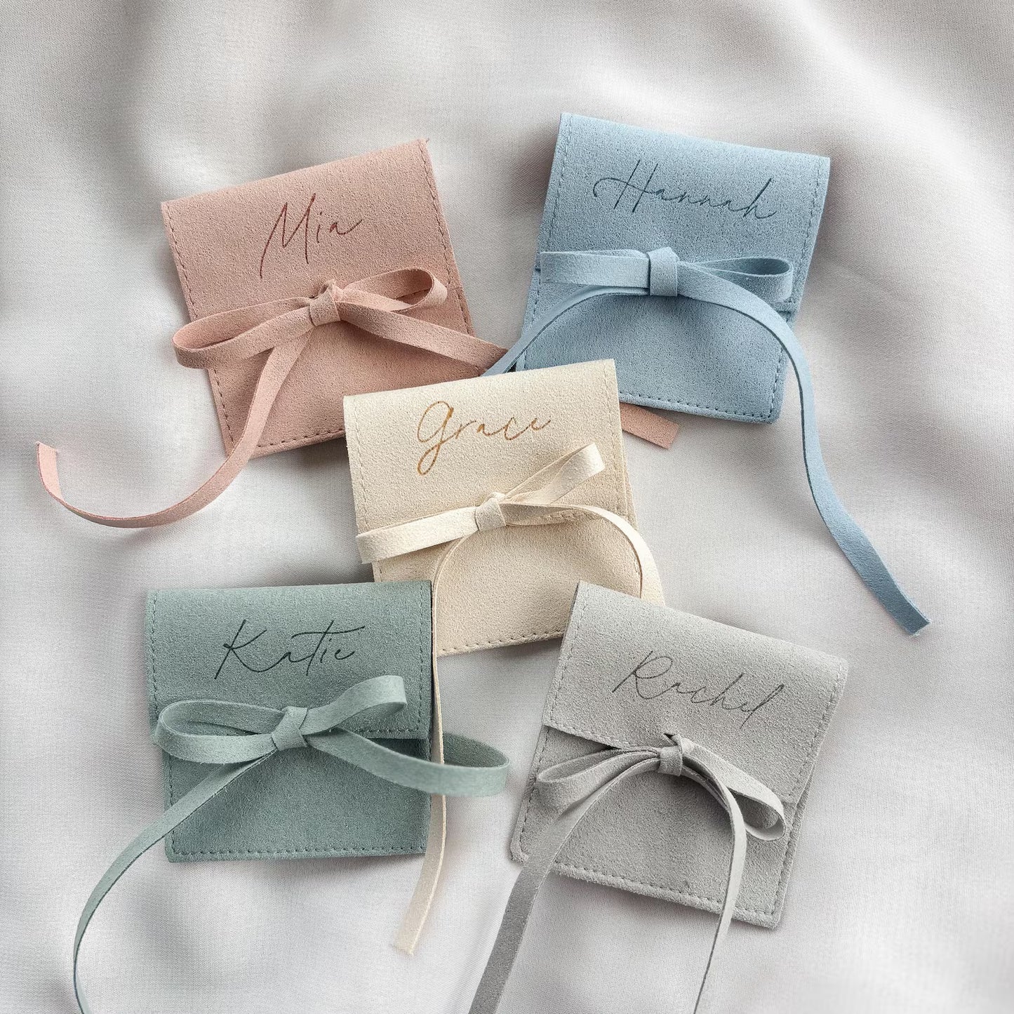 Bridesmaids Gifts - Jewellery Pouch