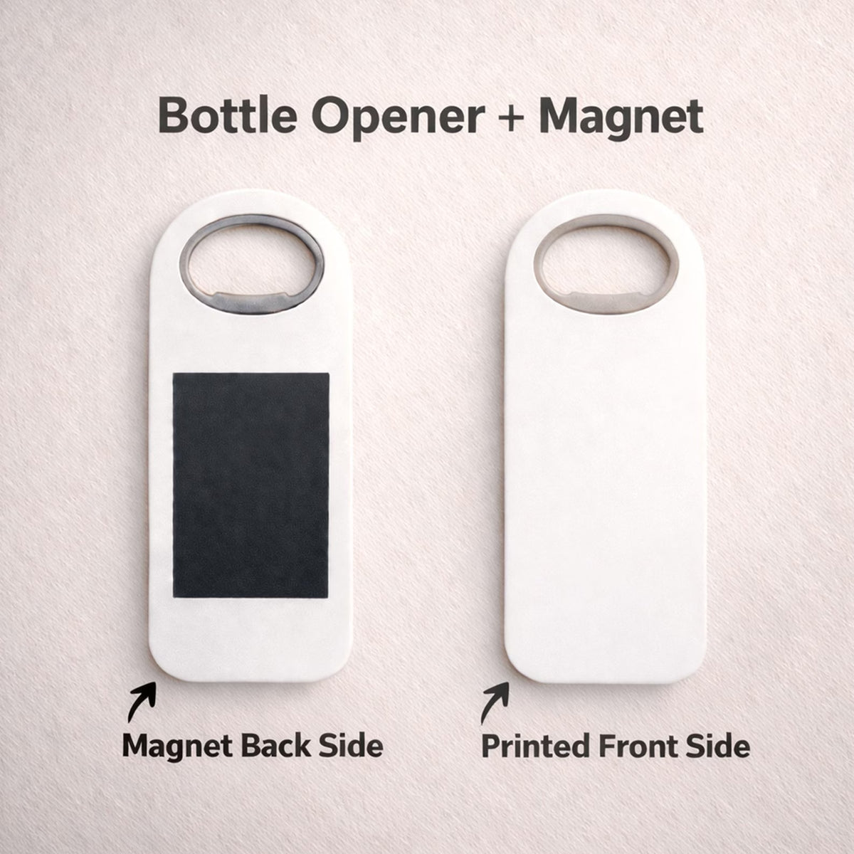 Personalised Wedding Bottle Opener Magnet – Guest Favour
