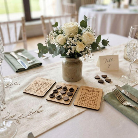 Wedding Mini Guest Games — Wedding Guest Fun