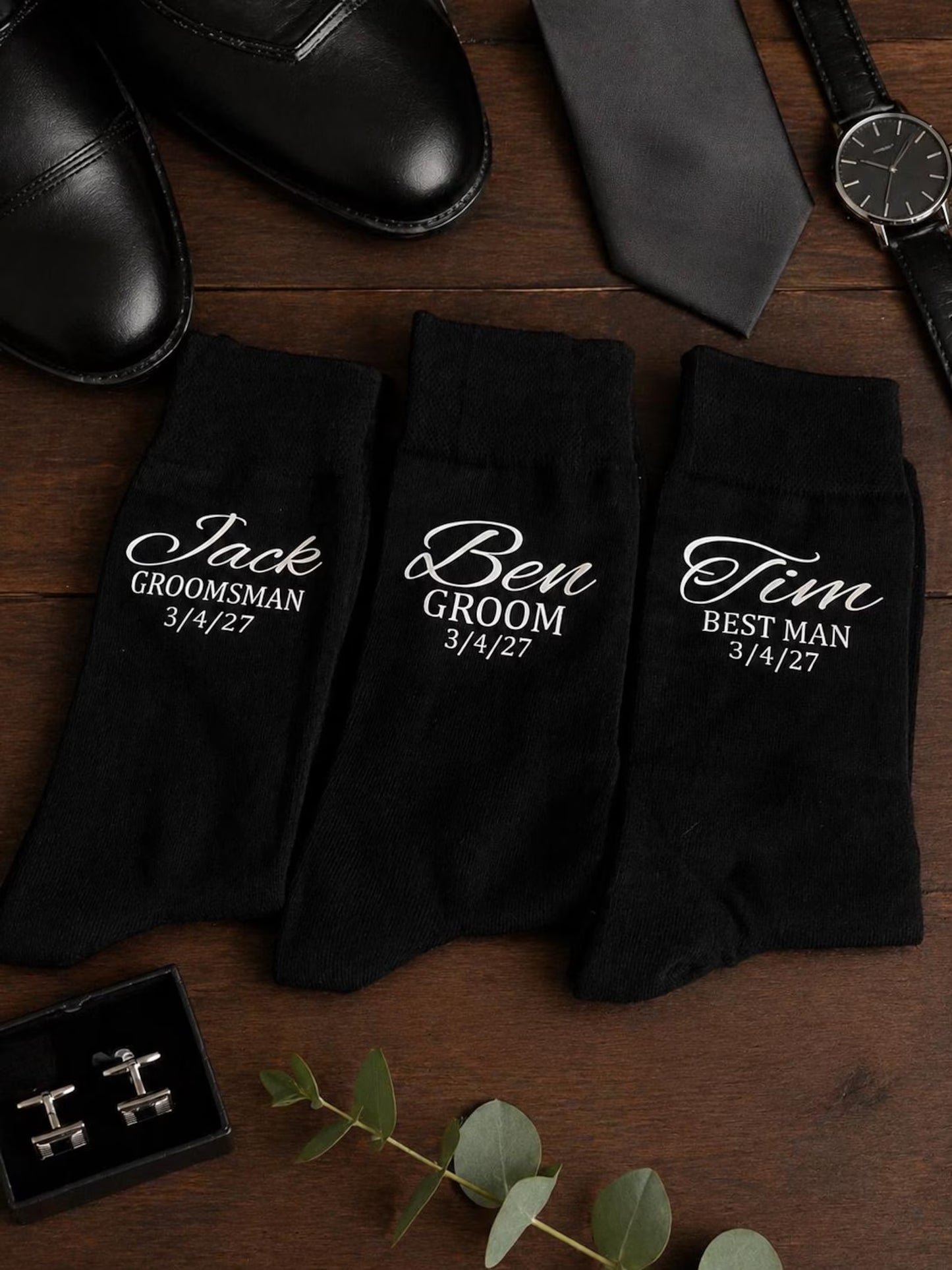 Groomsmen Custom Socks