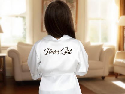 Bridal Robe - Flower Girl