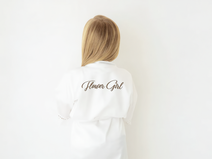 Bridal Robe - Flower Girl