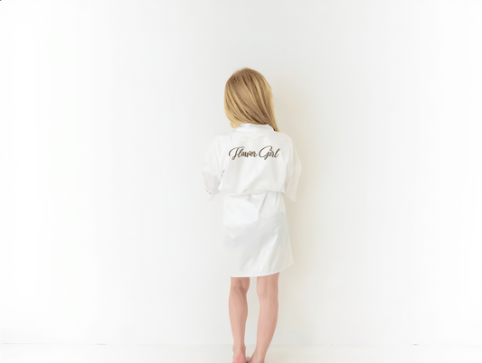 Bridal Robe - Flower Girl