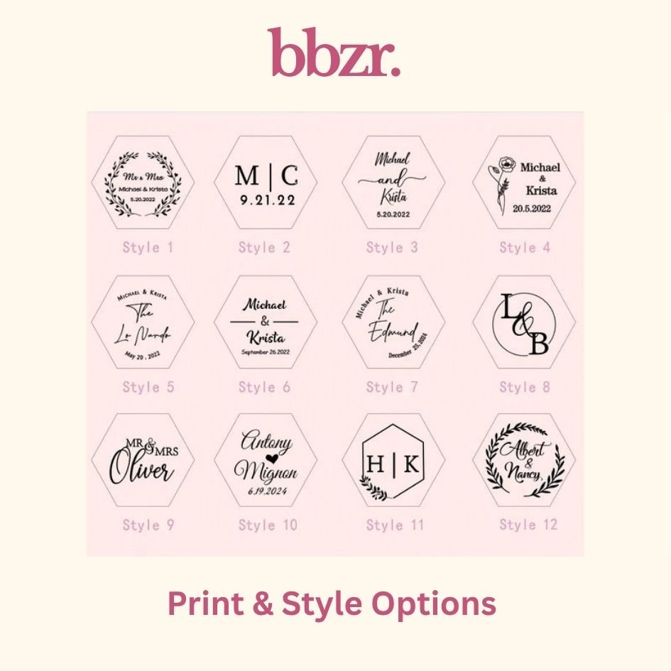 Hexagon Wedding Ring Box — Ceremony - Bridal Bazaar