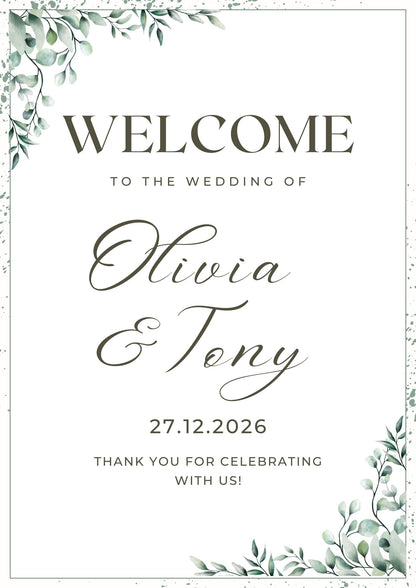 Digital Download - Welcome Names